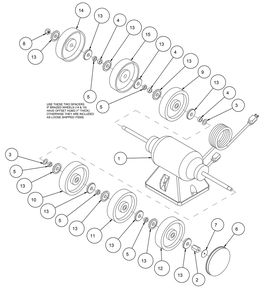 Section 02 Diagram and Parts List for GP6-6 170553 MK Diamond Workbench